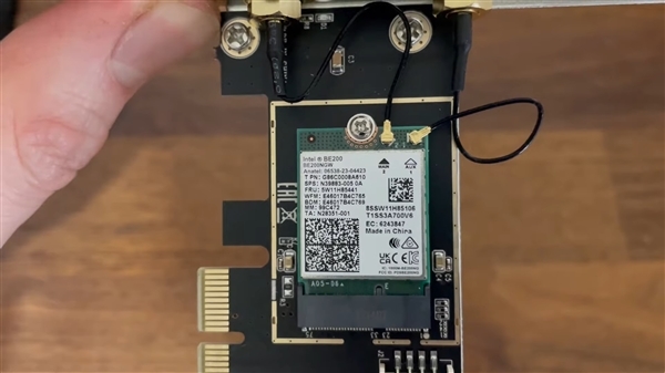 Intel Wi-Fi 7网卡升级:就是不肯兼容AMD