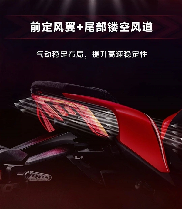 四缸水冷发动机 钱江全新赛600RS摩托上市:仅3.8999万