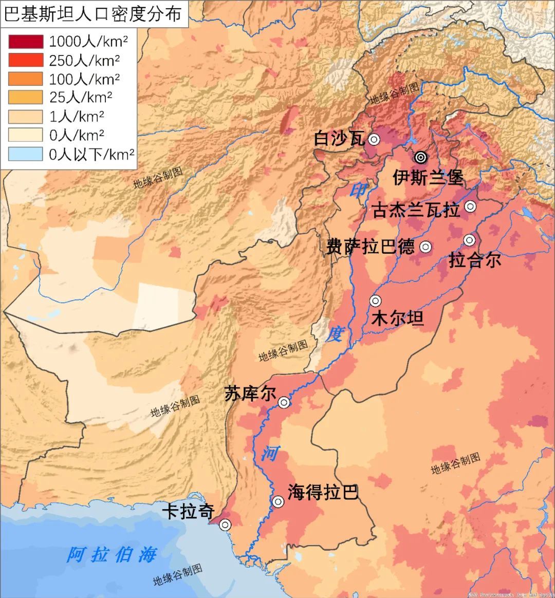 沙漠，正在逼近印度河…
