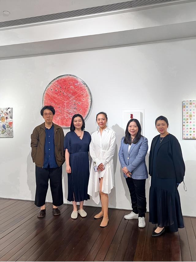 ▲ M➕水墨策展人楊浚承、Harvard CAMLab 侯沁儒、方由创办人Henrietta 梁徐锦熹、Odetti Tse 謝穎君