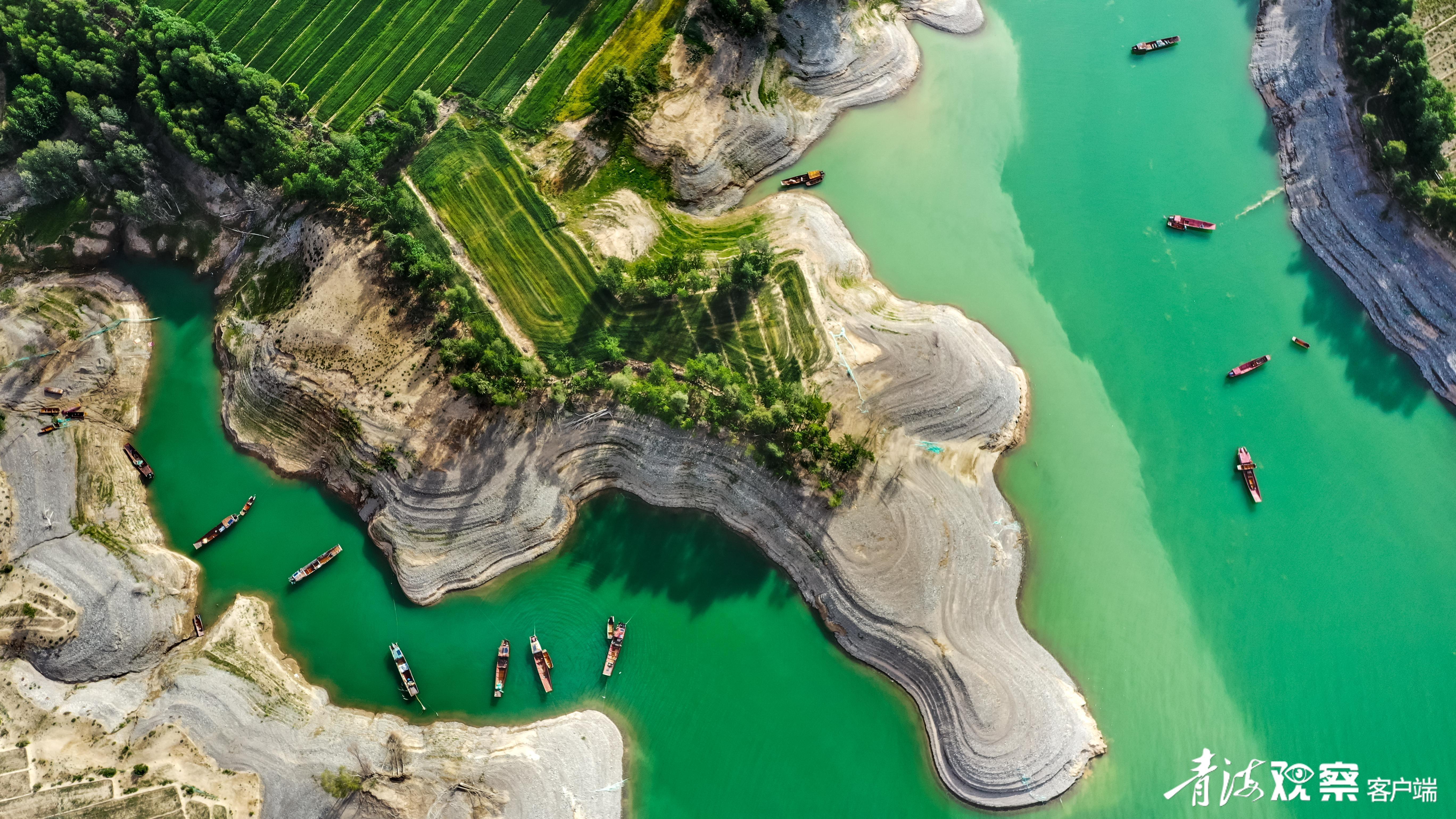 龙羊峡的诗意家园。青海日报融媒体记者 洪玉杰摄