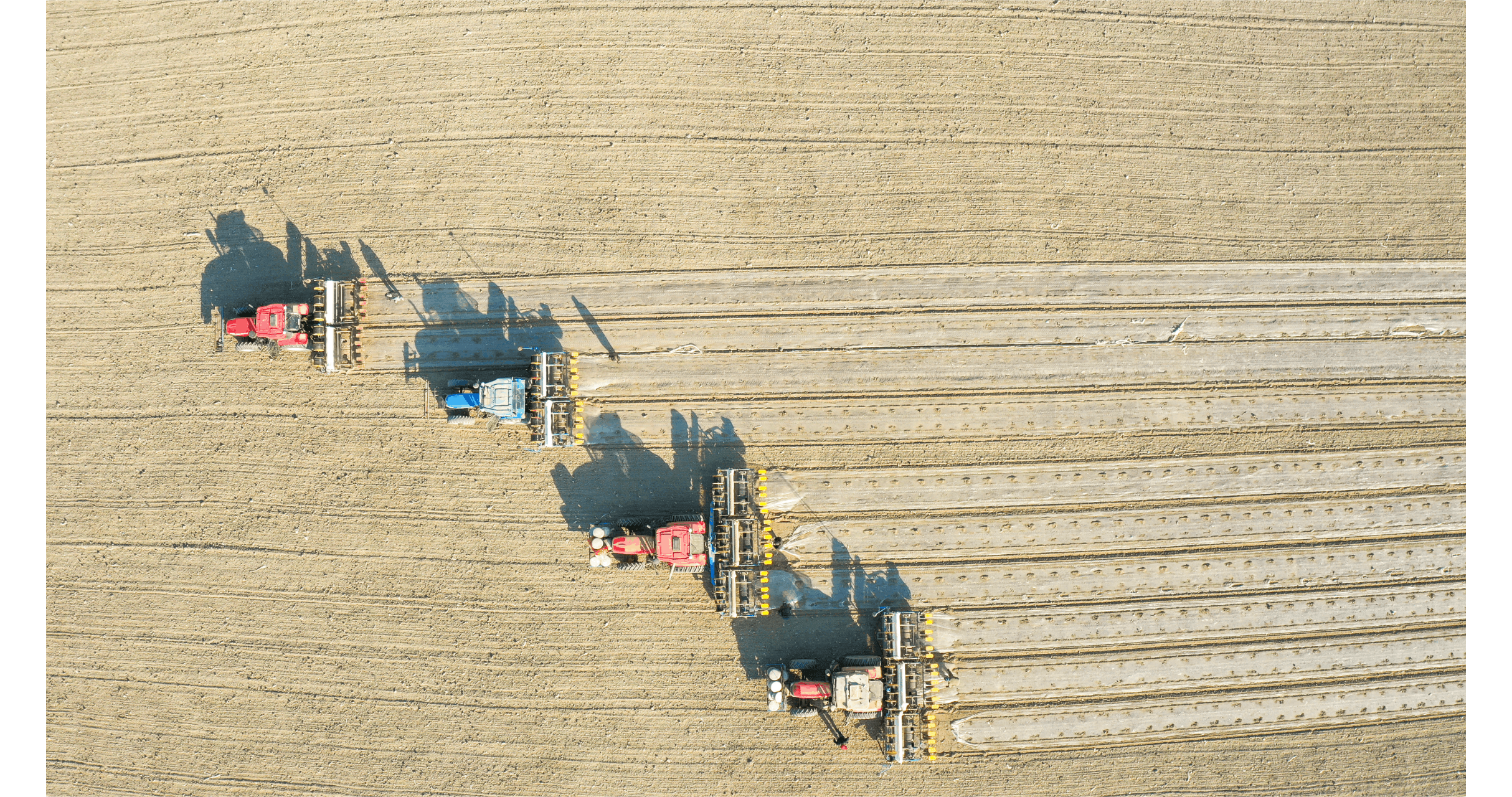 "新"耕希望丨科技手段助力棉花播种