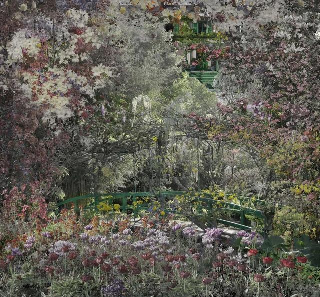 ▲ 《吉维尼之桥》吉维尼系列,让·弗朗索瓦·赫奇耶,2024,图片©️ Jean-François Rauzier