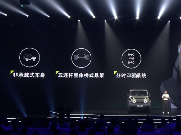 竞争坦克300、bj40等硬派越野!北汽制造新212正式亮相