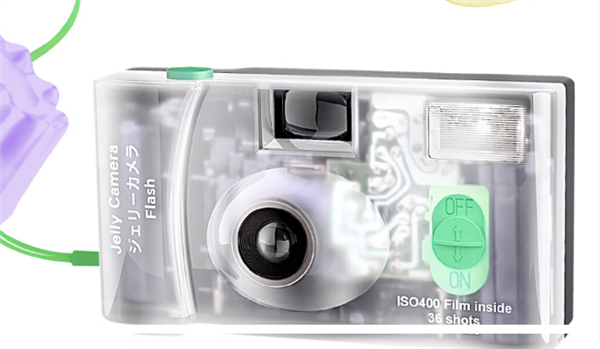 透明机身!富士推出C400果冻胶卷相机