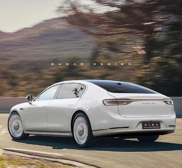 尊界首款轿车渲染图