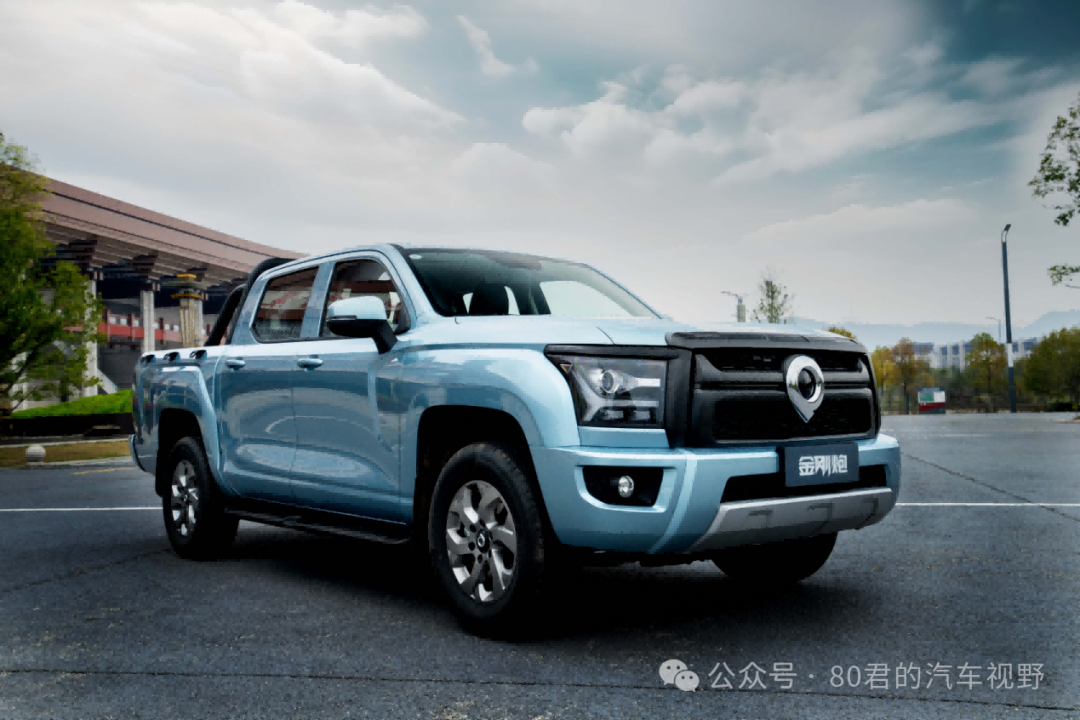 资讯花手动挡的钱买自动挡皮卡长城金刚炮8at998万元起售