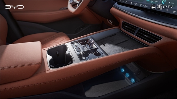 定位高于宋PLUS!比亚迪海狮07 EV内饰官图发布:5月10日上市