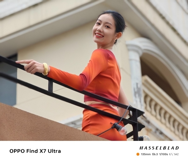 回眸人像新体验,OPPO带来新一代超光影图像引擎的瞬时双采技术