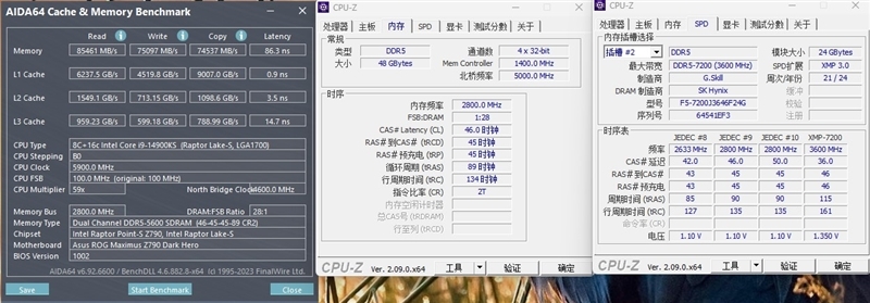 终于回来了！芝奇皇家戟DDR5-7200 24GB评测：高贵奢华 稳超8000MHz