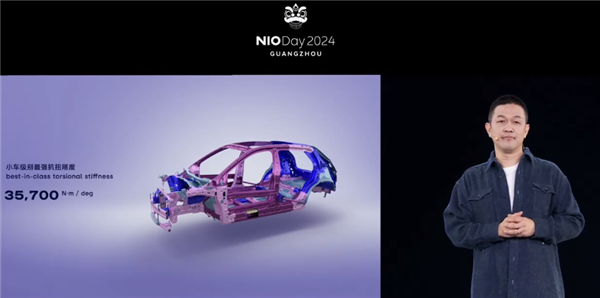 蔚来全新品牌萤火虫首车亮相:独树一帜“三眼灯”