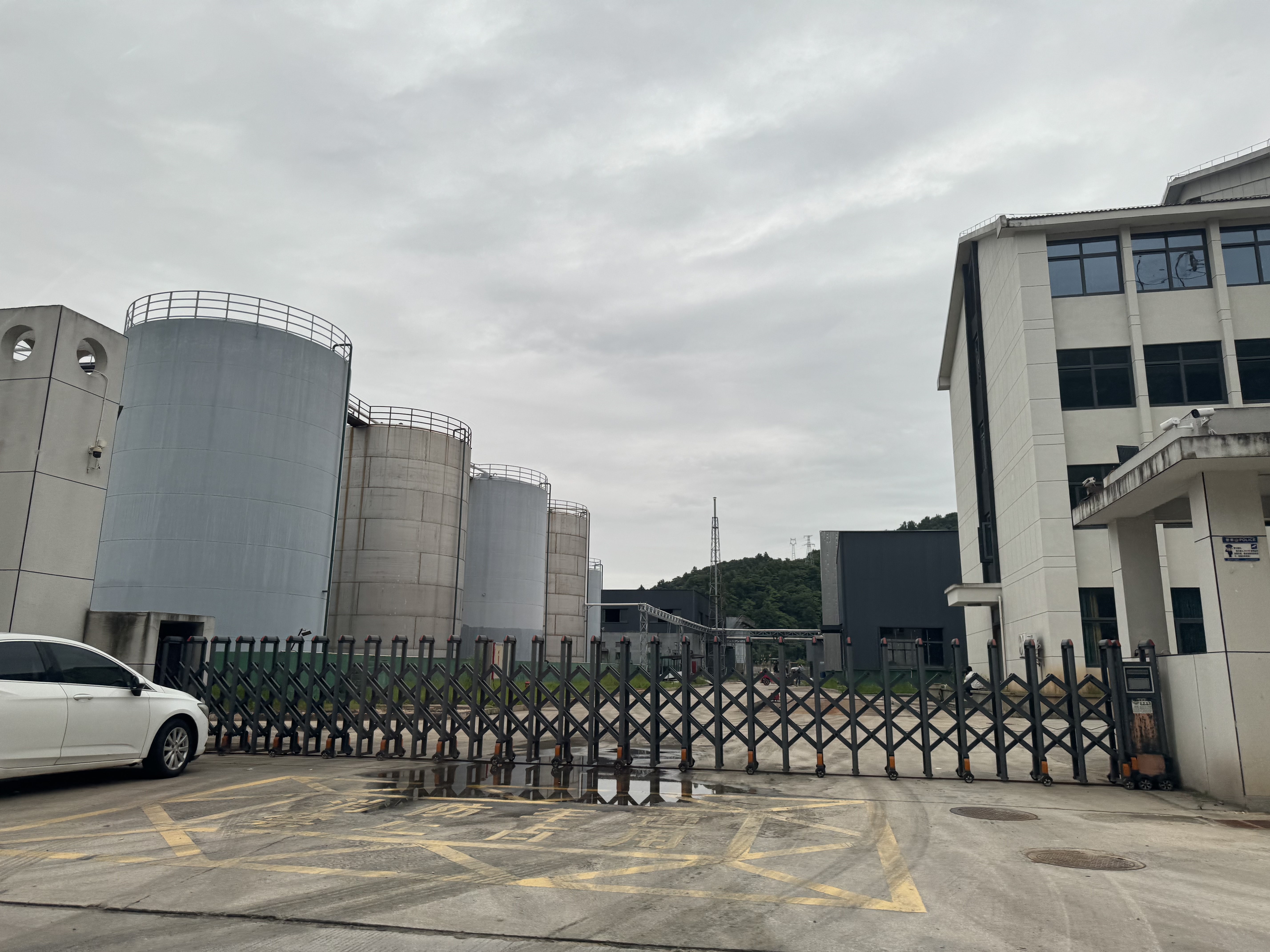 日汇鑫公司一景。澎湃新闻记者 王鑫 图