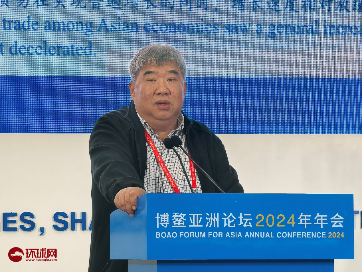 对外经济贸易大学原副校长林桂军。赵觉珵摄。