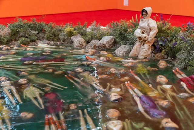 ▲ 李琳琳,《遗忘之境》局部细节