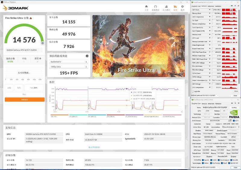 齐标的校服RTX 3090 Ti！NVIDIA RTX 4070 Ti SUPER尾领评测