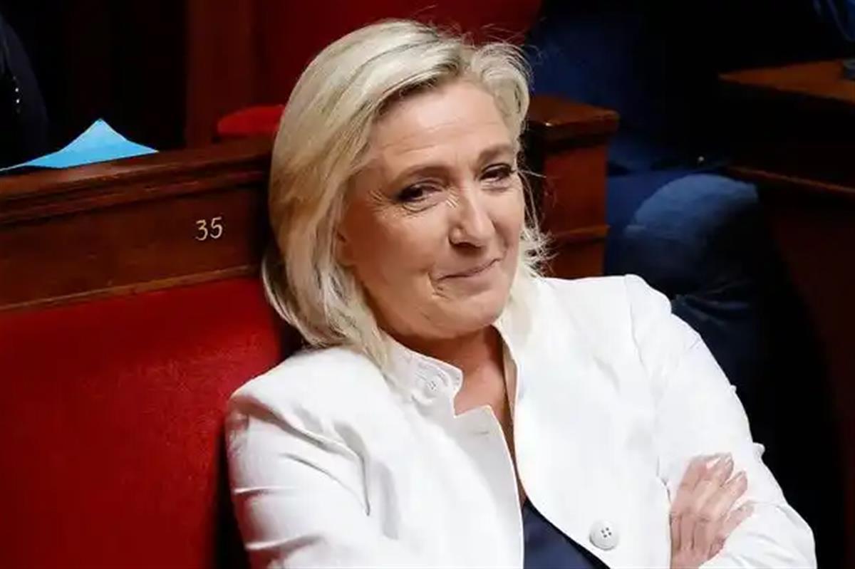 勒庞称马克龙任期“即将结束”，她已开始为法国大选做准备_凤凰网