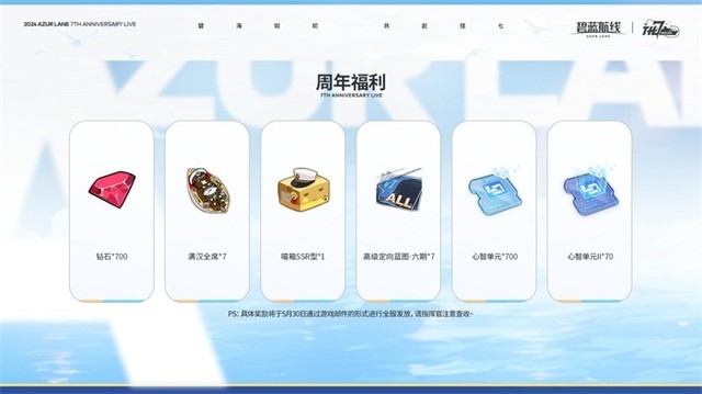 《碧蓝航线》七周年庆典:碧海如初,共赴佳七!