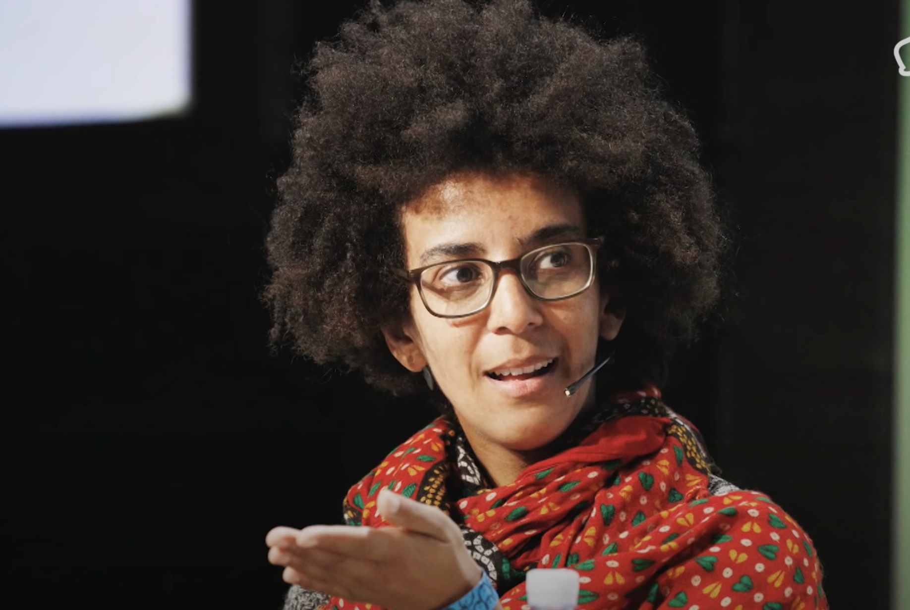 Timnit Gebru ｜ 图片来源：YouTube 频道 Vice News