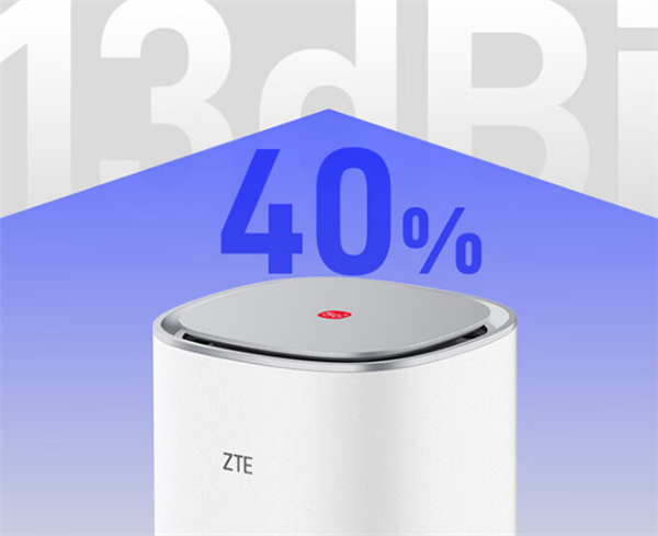 首发1999元 中兴5G AI CPE G5 Pro路由器发布:峰值速率7200Mbps