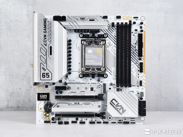 七彩虹 B650M GAMING FROZEN 主板评测 颜值拉满 玩法多样