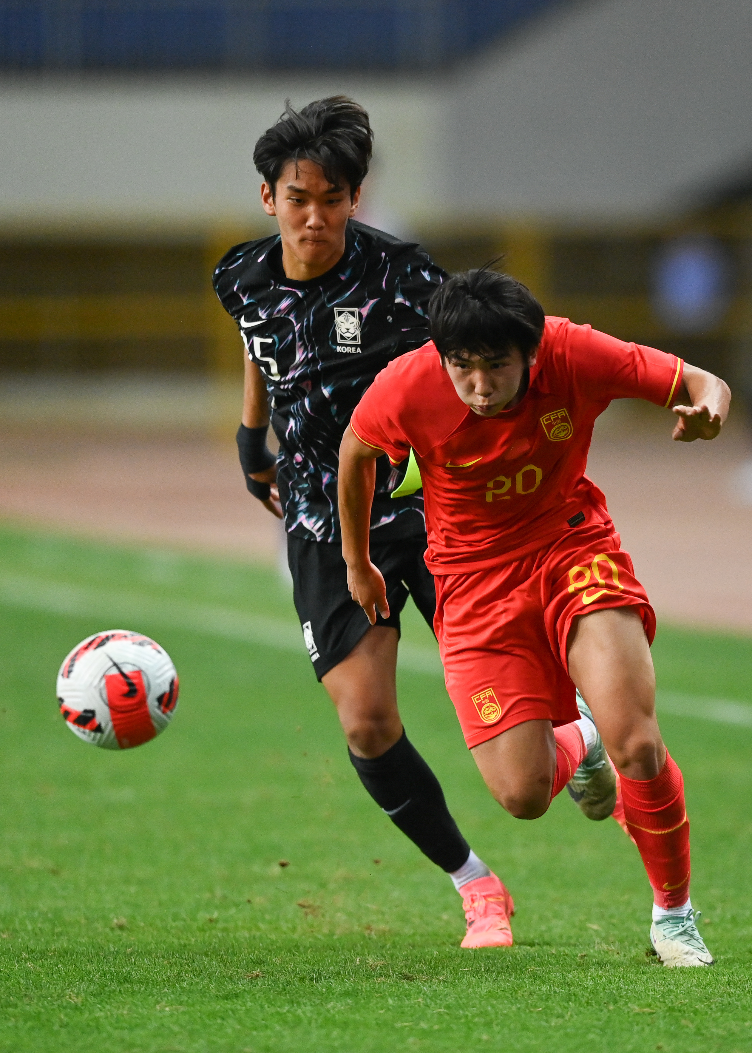 國際足球邀請賽：中國U19戰勝韓國U19