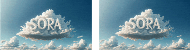 带有 Sora 的云图像