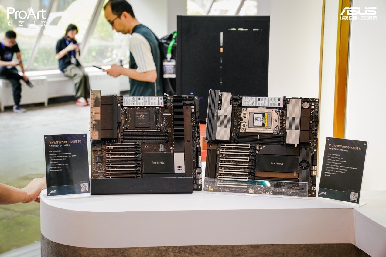 华硕X870主板领衔多款ProArt、WS主板惊艳BIRTV2024