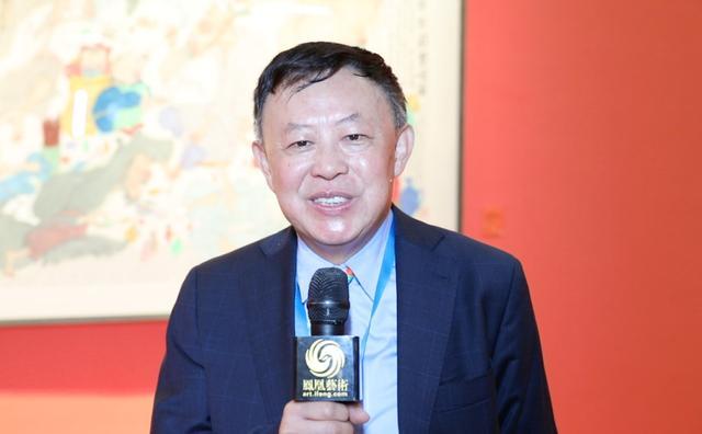 黄永玉之子、北京万荷堂文化艺术有限公司执行董事、香港警察书画学会名誉副会长 黄黑蛮接受“凤凰艺术”采访