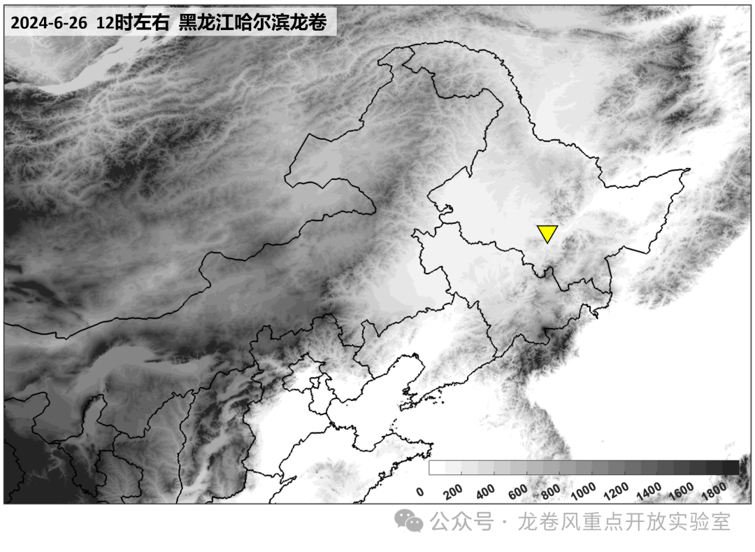 哈尔滨延寿县发生龙卷风