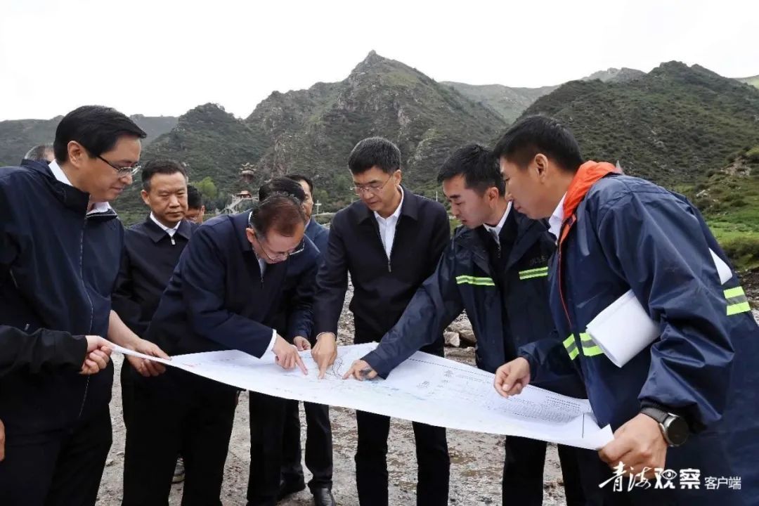 9月4日，大通县强降雨后情形。图源：央视新闻客户端