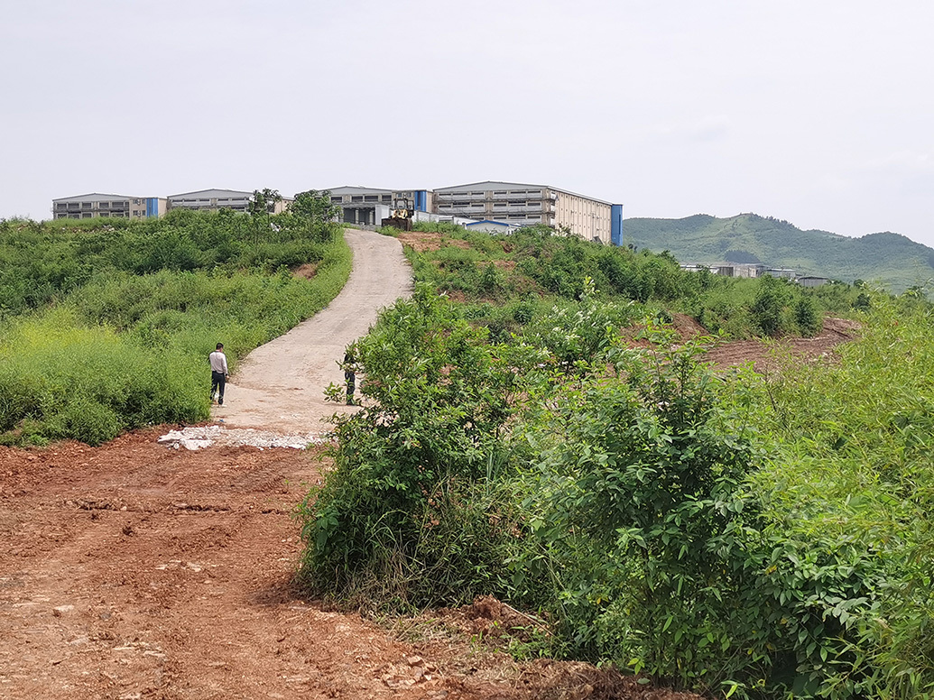 4月15日，村仄难远拍摄到的山坡上的粪渣。 蒙访者供图