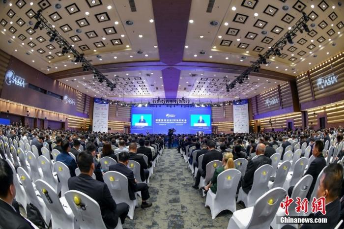 3月28日，博鳌亚洲论坛2024年年会开幕式在海南博鳌举行。