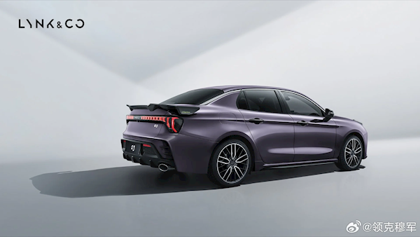 自带小尾翼!领克03冠军版汽车官图发布:延续家族式风格
