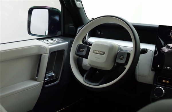 80后印象中的吉普车!全新奇瑞iCAR V23实车曝光:纯粹方盒子