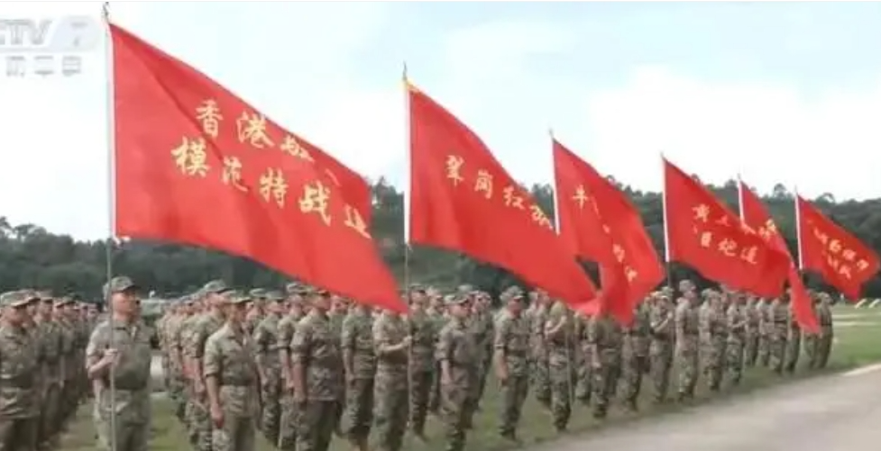 驻港部队赴国外参演，少将副司令员出镜