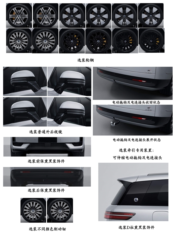 国产全尺寸SUV新玩家 腾势N9申报:三电机、3.1吨重