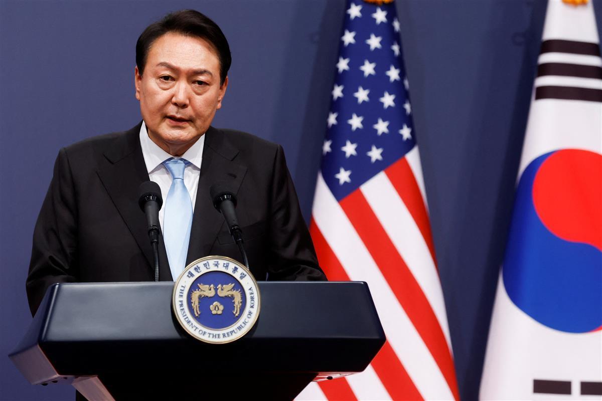 为和特朗普搞好关系，尹锡悦恶补高尔夫，时隔8年再次拾起球杆_凤凰网