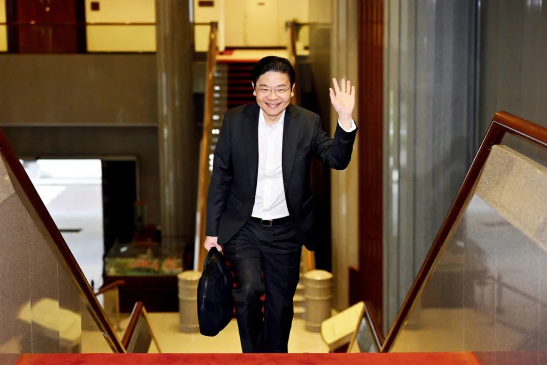 2024年2月16日，新加坡副总理兼财政部长黄循财抵达国会发表预算报告。
