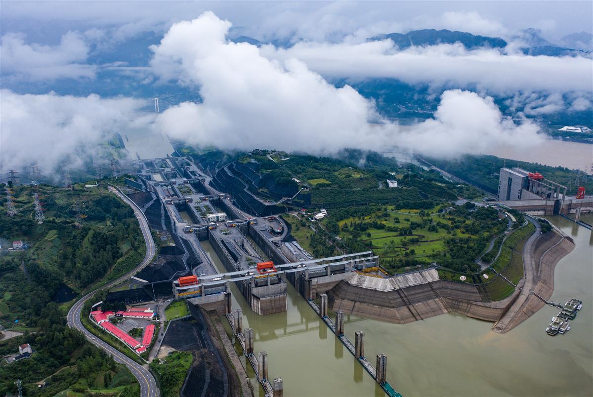 三峡五级船闸