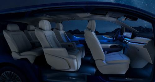 曲面中控屏+后舱娱乐大屏!别克GL8陆尊PHEV内饰官图公布