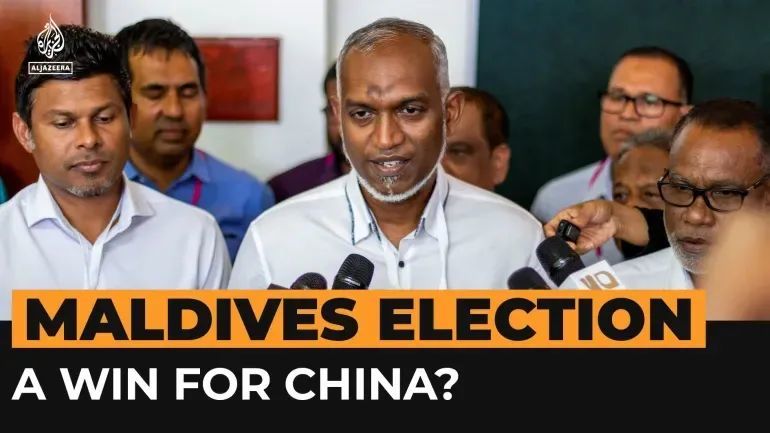 ◆半岛电视台的报道标题：马尔代夫的选举结果是否意味着中国的胜利？