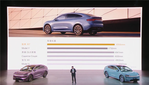 超越宝马X6、奔驰GLE轿跑!智界R7得房率74%全场领先