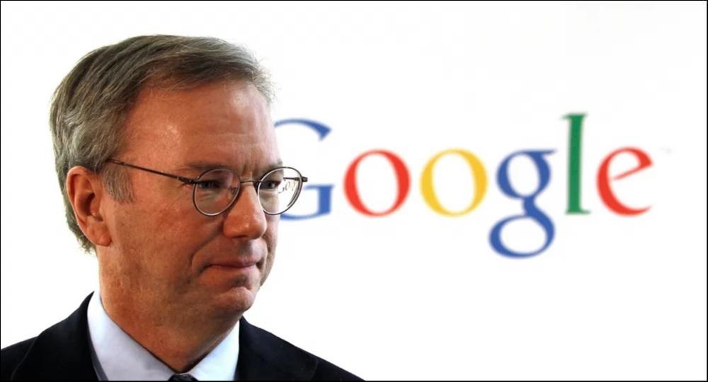 前谷歌CEO Eric Schmidt（图片来源：medium）