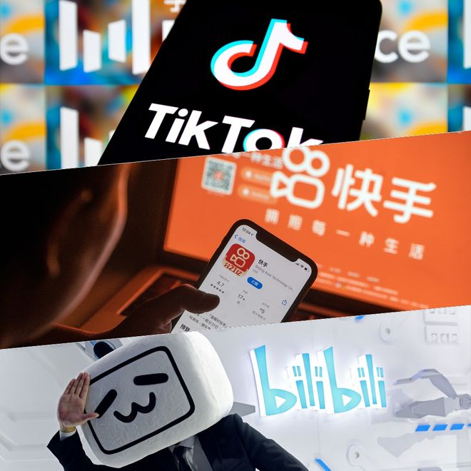 “短视频”三巨头