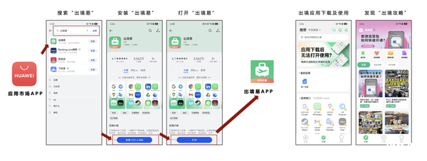“出境易+天际通“,华为手机境外旅行必备!