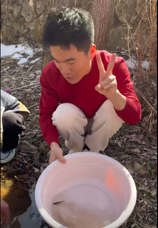 回村后的董宇辉生活：喂牛、抓鱼 - 吾爱微网