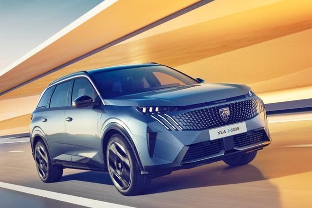 标致纯电5008来了光这前脸就值得掏钱