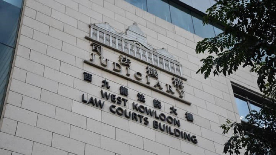 香港“串谋颠覆国家政权罪案”19日在香港西九龙裁判法院判刑。资料图，图源：香港橙新闻