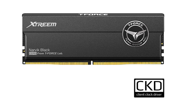 十铨推出T-Force Xtreem CKD DDR5:9600 MT/s超频能力