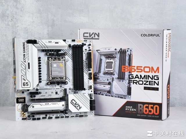 七彩虹 B650M GAMING FROZEN 主板评测 颜值拉满 玩法多样